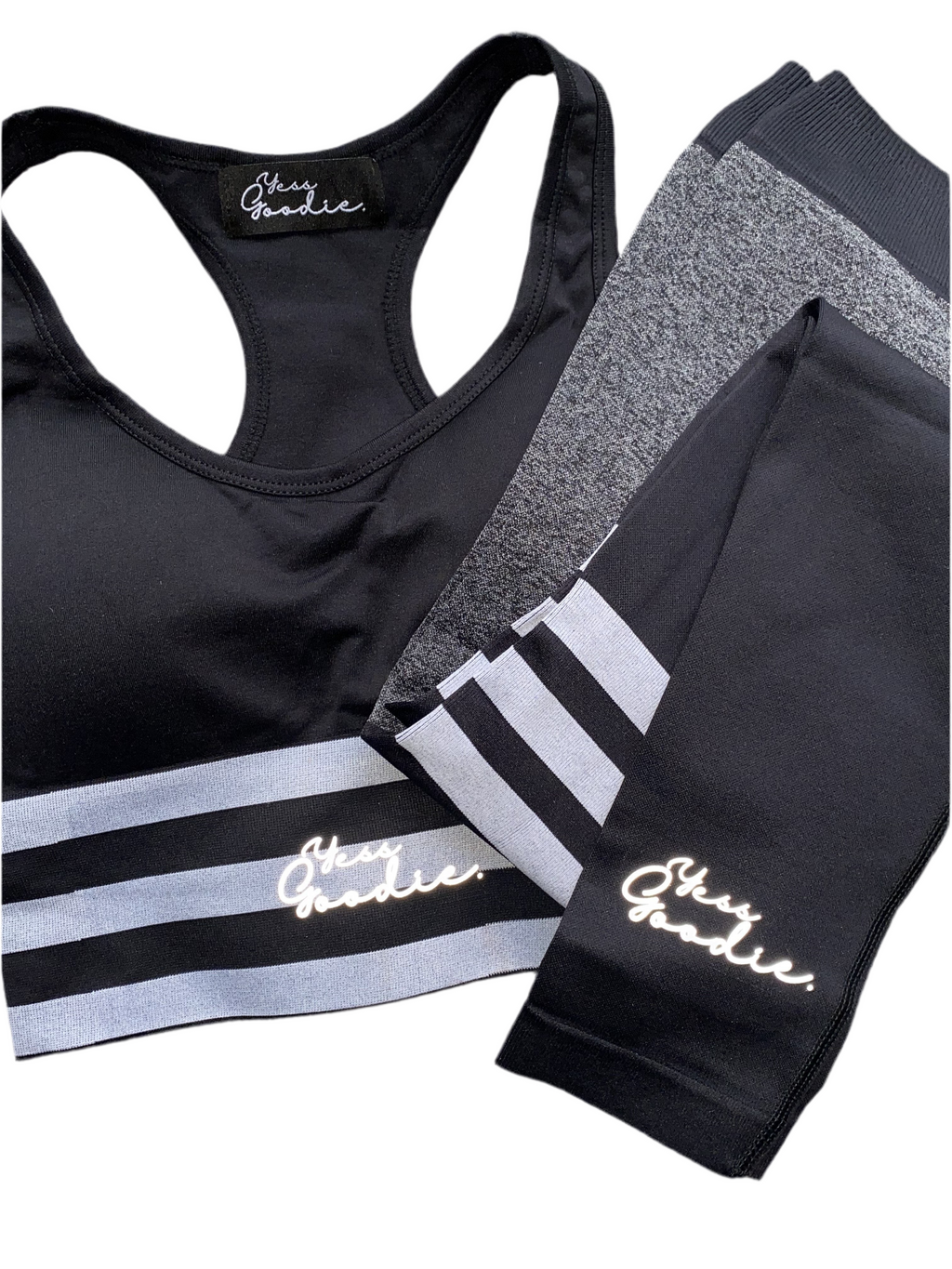 Convict Crop Top & Leggings Set