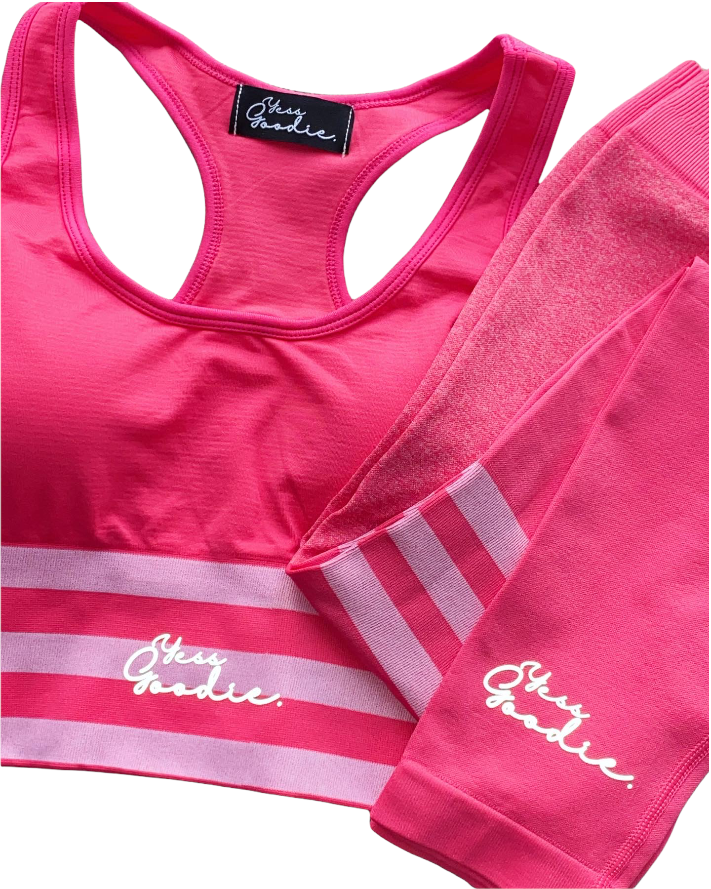 Convict Crop Top & Leggings Set