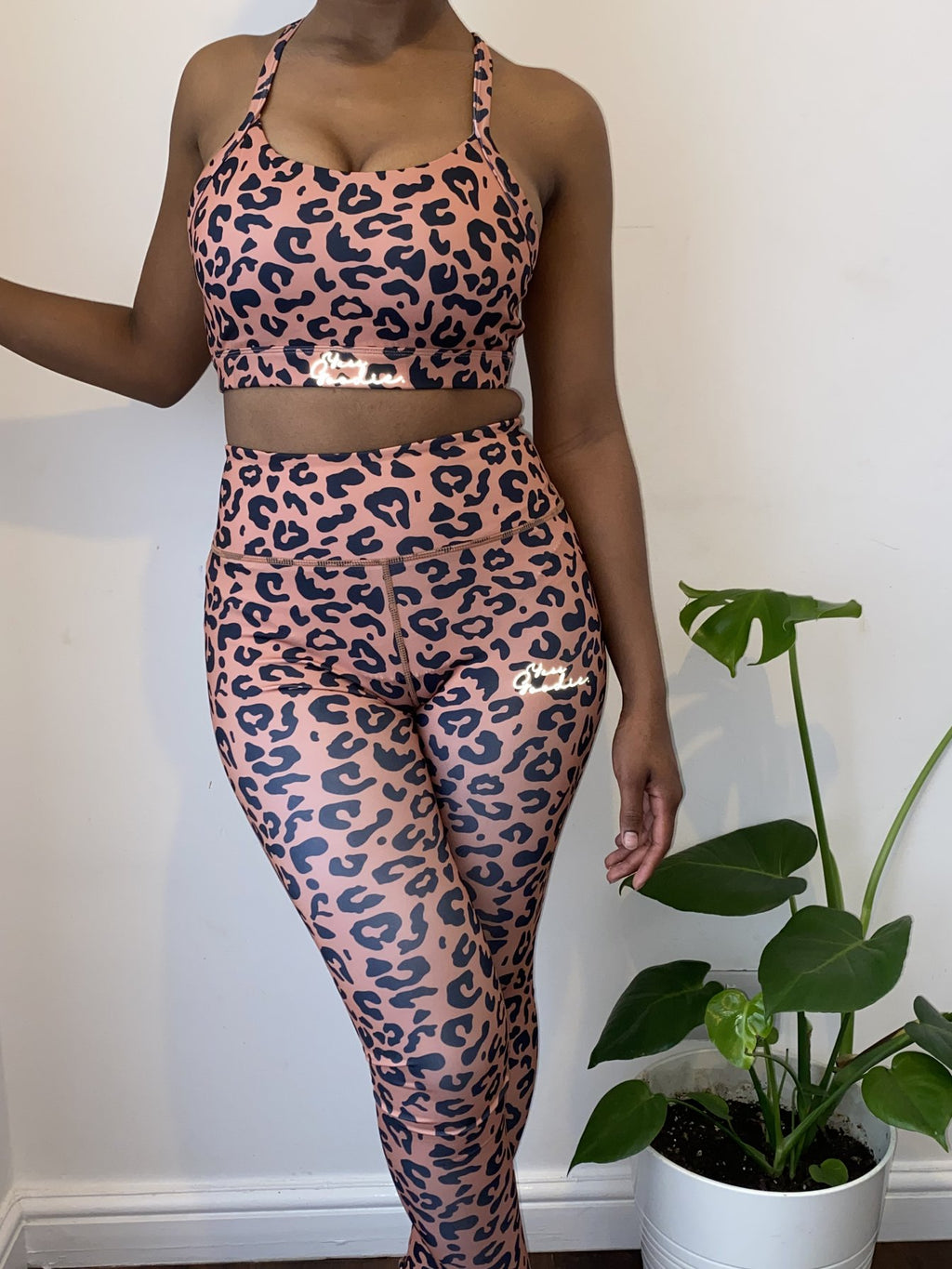 Leopard print set